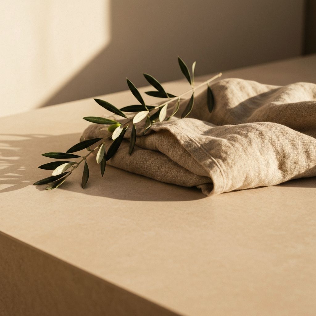 Natural wellness aesthetic